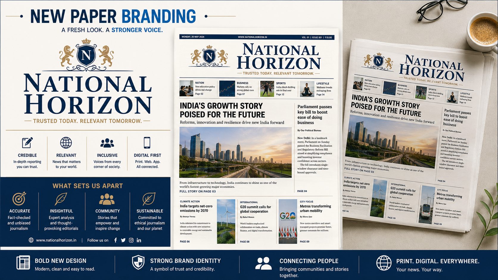Newspaper Branding